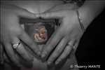 photo numérisée par le photographe thierry à Alès : photographie de grossesse