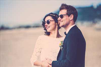 photo prise par le photographe mathieu à La Hague : photo de mariage