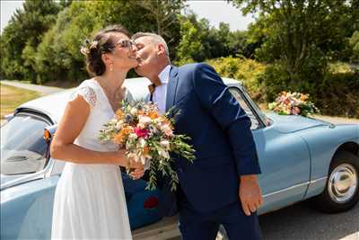 photo numérisée par le photographe Florian à La baule escoublac : shooting mariage